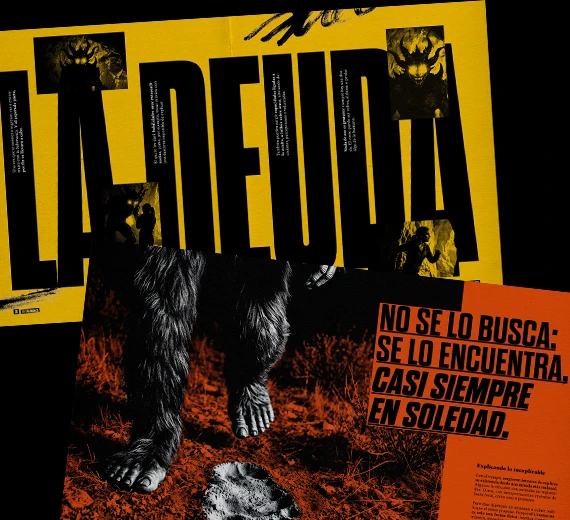 Lo que habita en lo oculto - Diseño editorial sobre leyendas del Norte argentino Portada del proyecto editorial Lo que habita en lo oculto, inspirado en leyendas del Norte argentino.