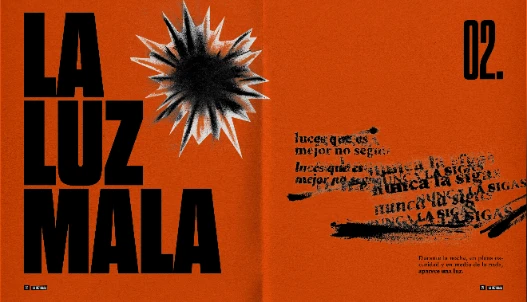 Apertura de capítulo sobre La Luz Mala, leyenda popular del Norte Argentino dentro del libro Lo que habita en lo oculto.